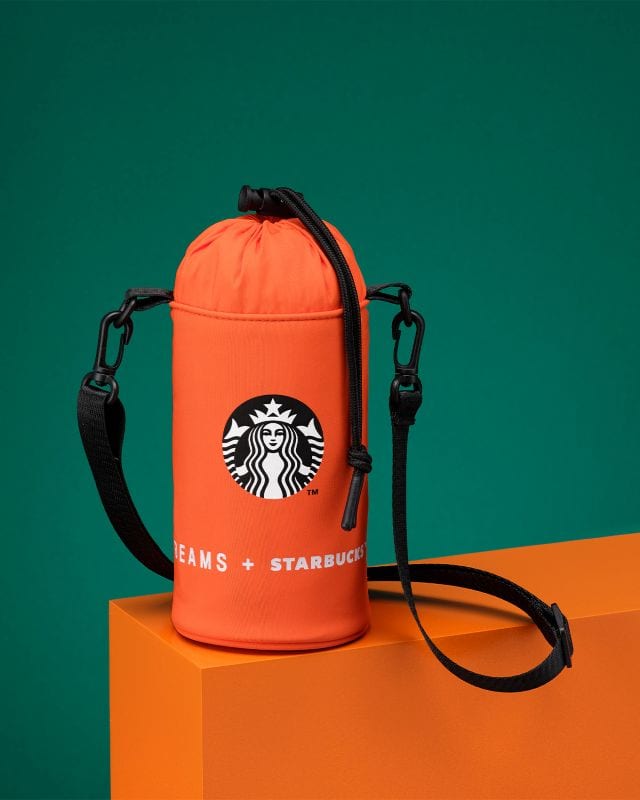 starbucks beams BOTTLE HOLDER BEAMS ORANGE.